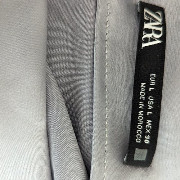 Sold!!!! Silver slip dress from Zara. - Picture 4 of 5